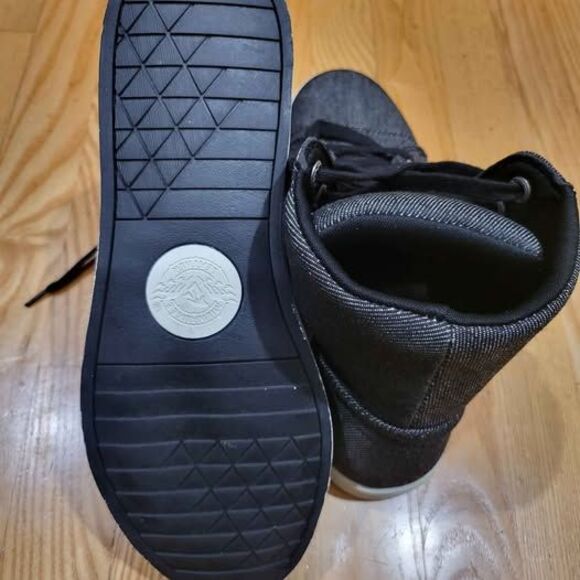 Milwaukee Leather Men Black Canvas Reinforced Motorcycle Casual Riding Shoe 8.5M main image 6
